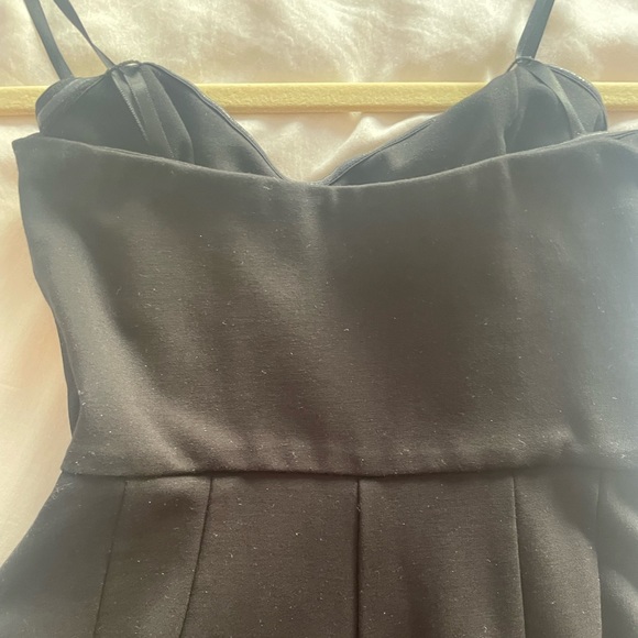 Strapless Black Mini Romper (with Pockets!) - Picture 5 of 8